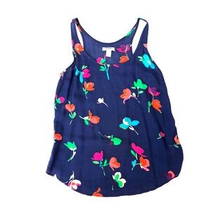 Floral sleeveless top